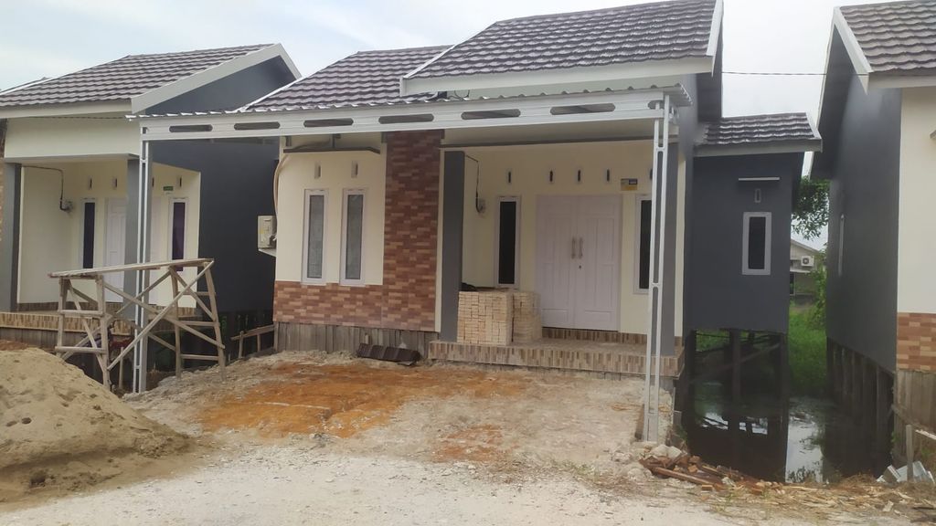 foto tampak rumah tipe 36 (2024) perumahan GRAND SAUFI