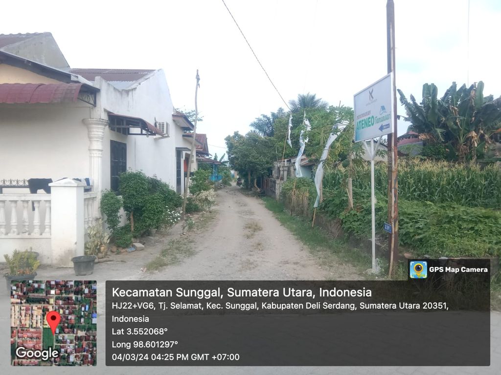 foto gerbang perumahan Perumahan Ateneo Tamansari