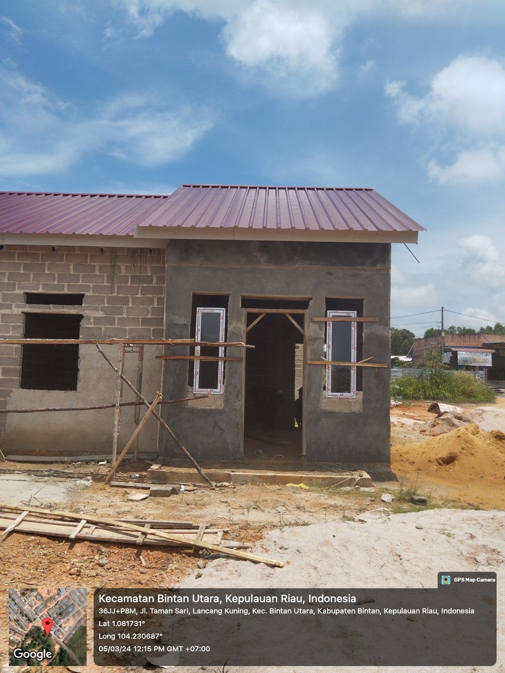 foto contoh rumah perumahan NOBLE HOUSE