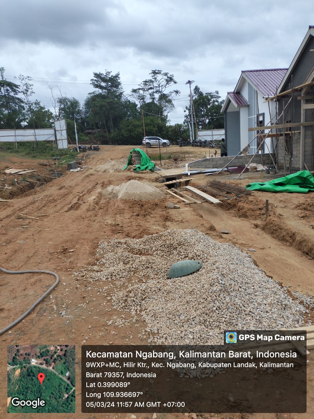 foto gerbang perumahan MAMURAJA RESIDENCE