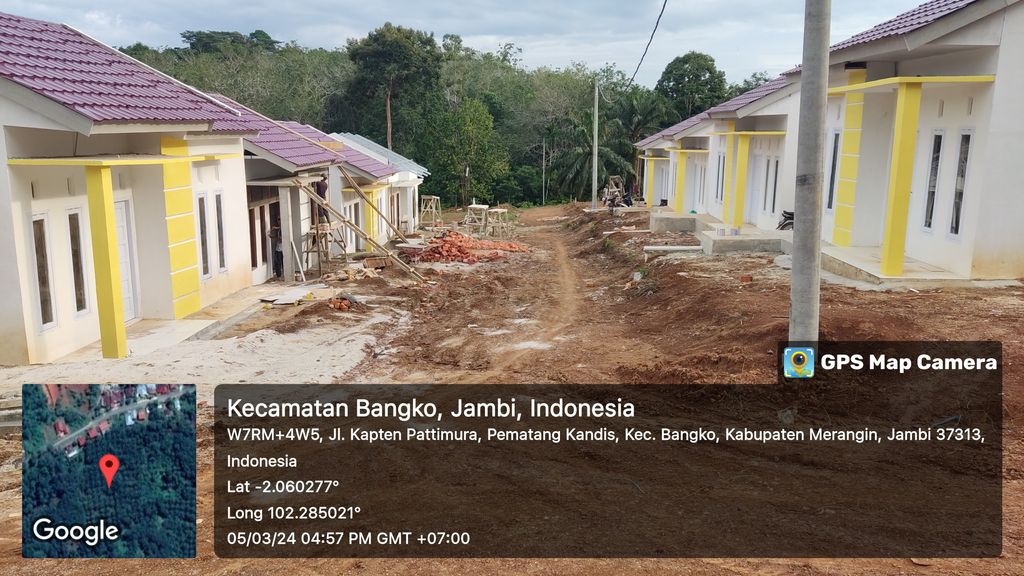 foto posisi tengah perumahan AZ ZAHRA RESIDENCE 2