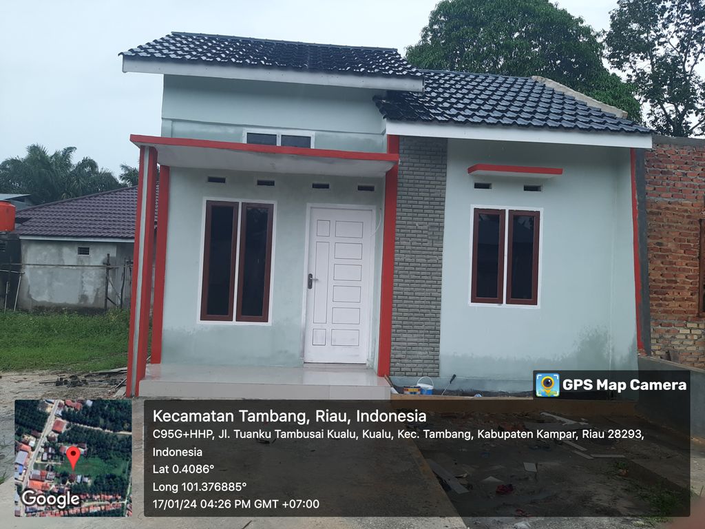 foto contoh rumah perumahan CASSIAVERA LAND