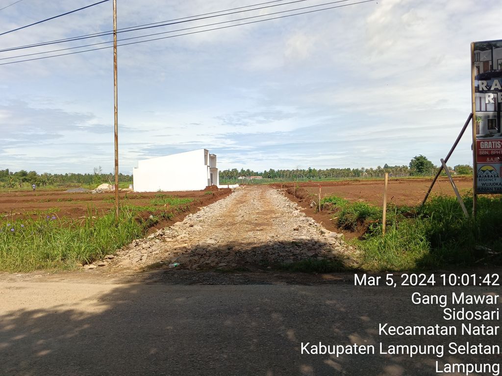 foto gerbang perumahan Rajabasa Regency