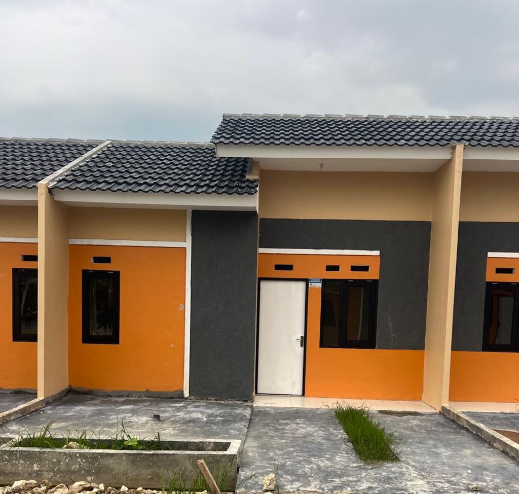 foto tampak rumah tipe 27 perumahan PURI MUTIARA INDAH