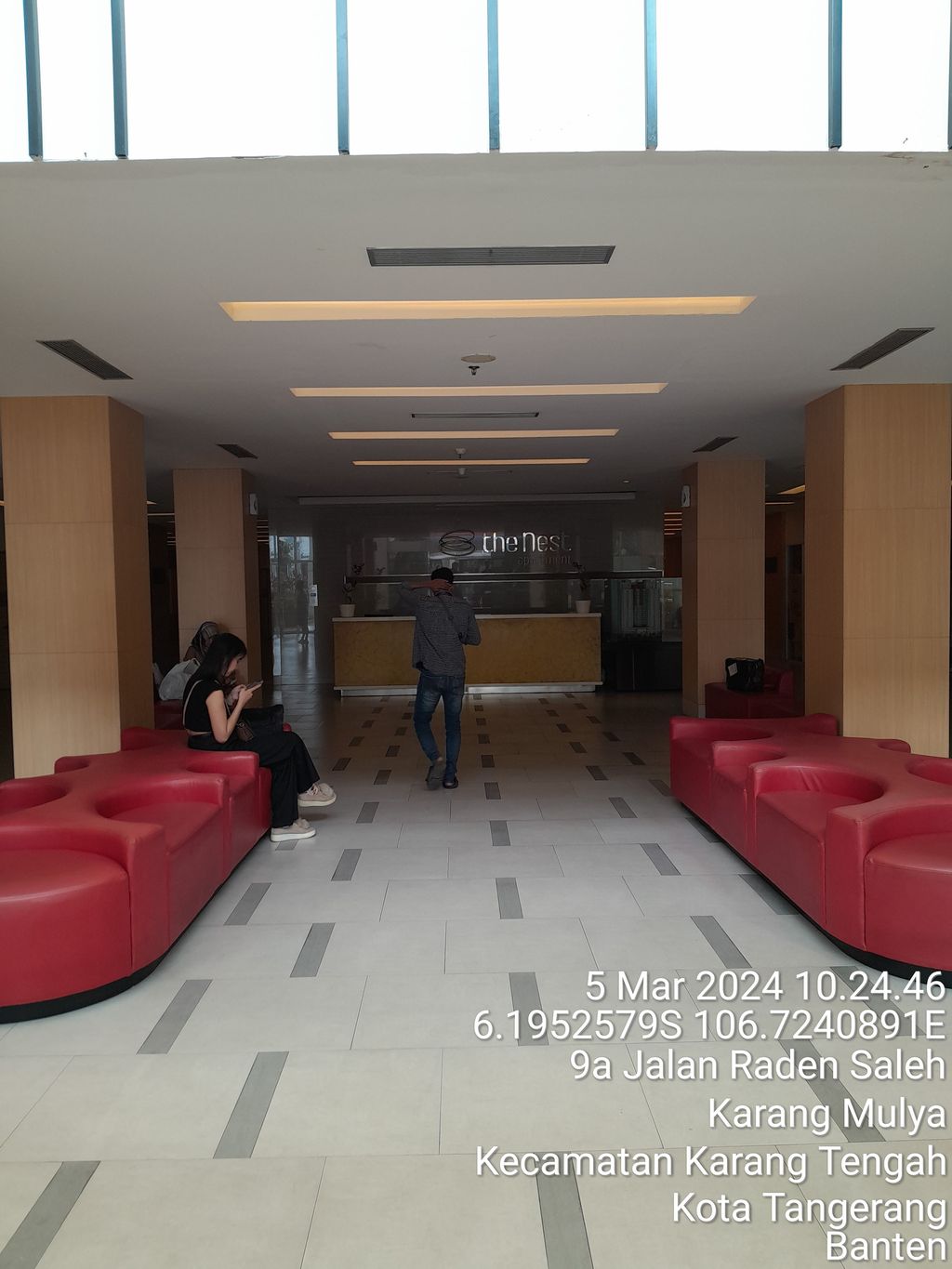 foto posisi tengah perumahan APARTEMEN THE NEST DIPURI