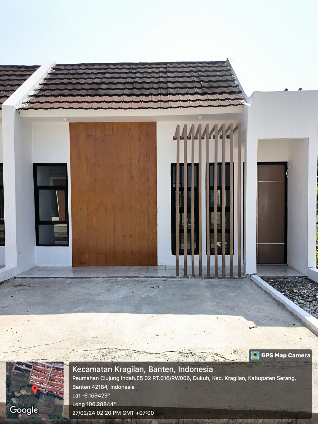 foto contoh rumah perumahan KRAGILAN PERMAI
