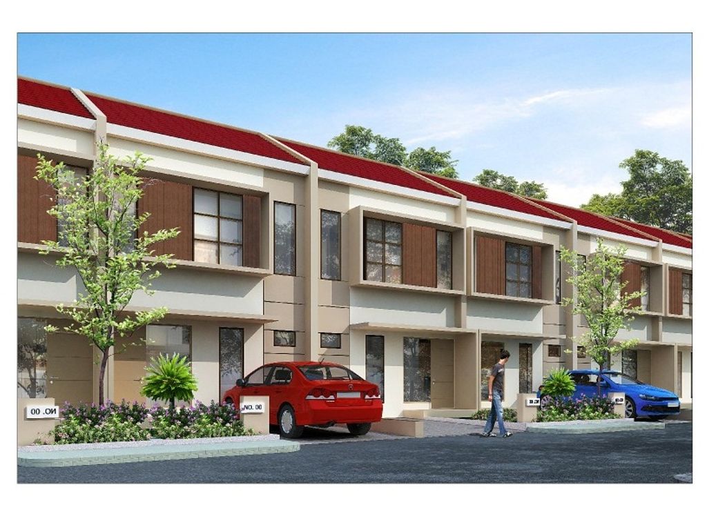 foto tampak rumah tipe VIERA perumahan VICTORIASPRING