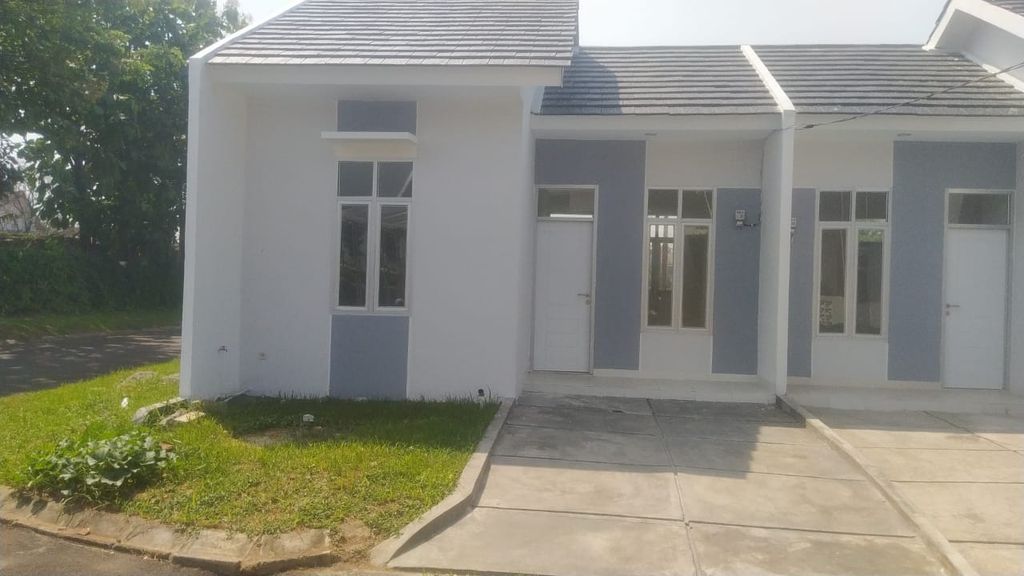 foto tampak rumah tipe 30/119 perumahan TANGERANG KENCANA RESIDENCE