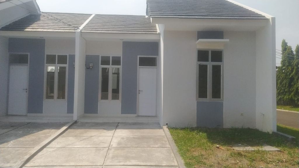 foto tampak rumah tipe 33/99 perumahan TANGERANG KENCANA RESIDENCE