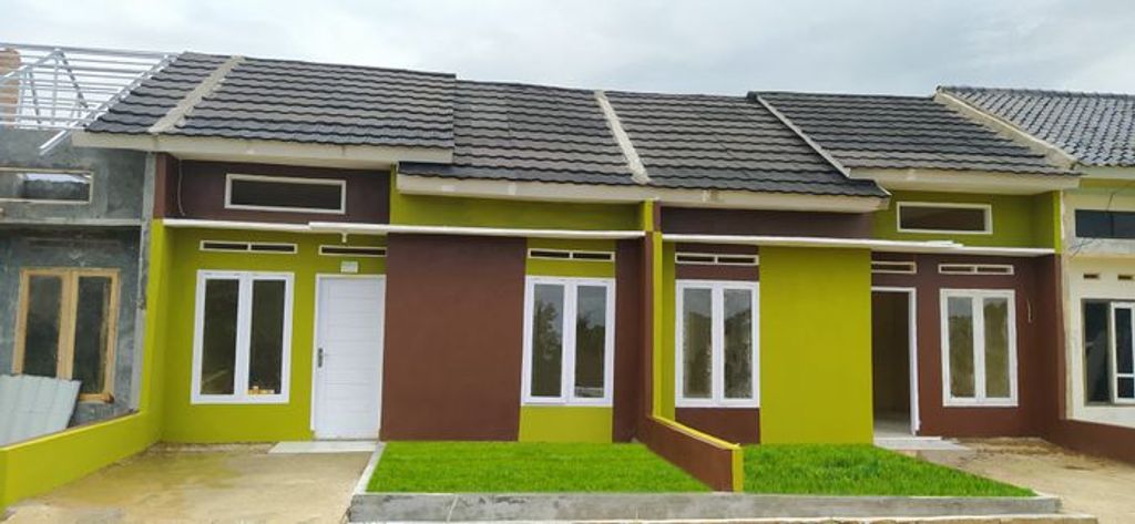 foto tampak rumah tipe 36/72 2024 perumahan RAFFAZA CITRA PESONA 1