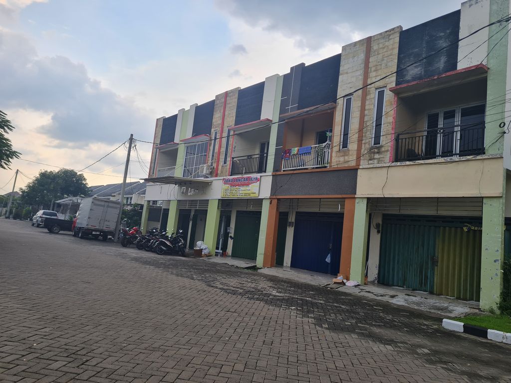foto posisi tengah perumahan Dgardenia city