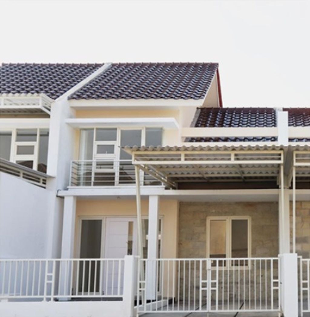 foto tampak rumah tipe 42/72 perumahan PERUM GREEN LAKE NATURAL LIVING