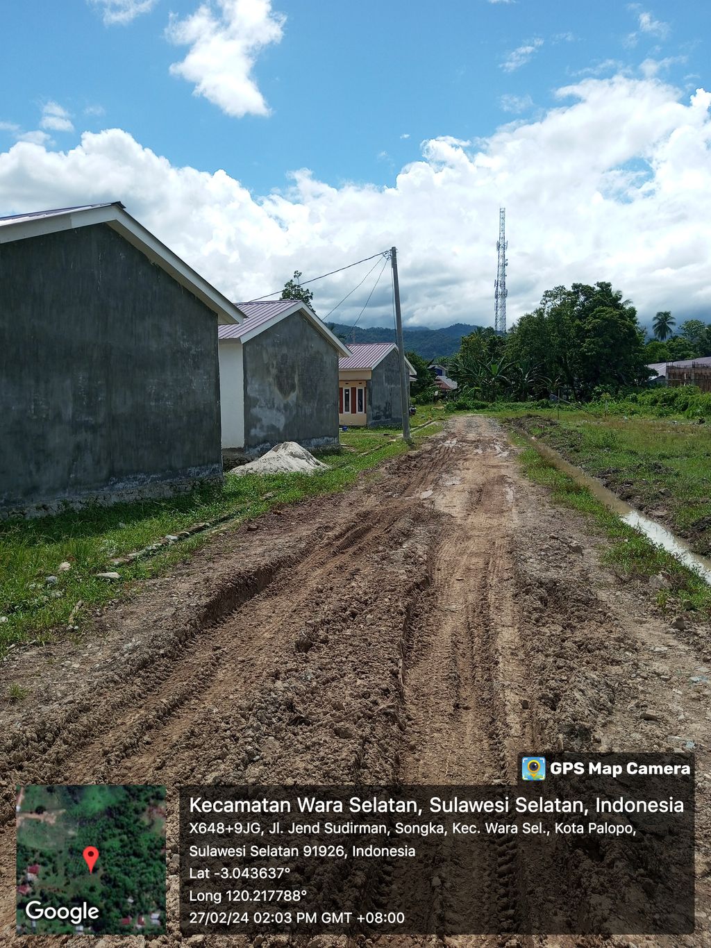 foto gerbang perumahan GRAND VILLA SEJAHTERA I