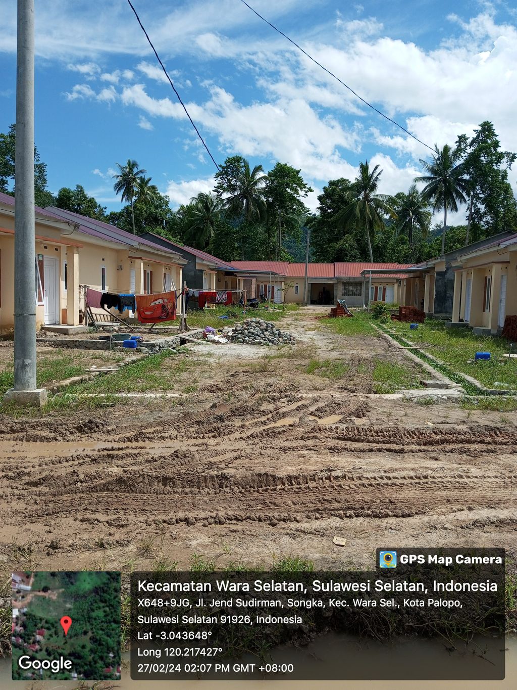 foto posisi tengah perumahan GRAND VILLA SEJAHTERA I