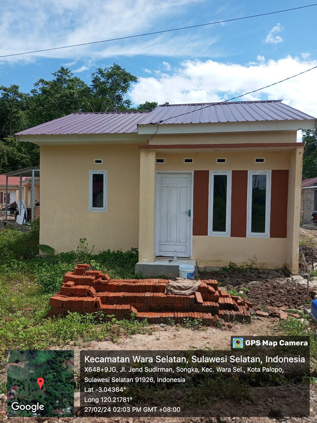 foto contoh rumah perumahan GRAND VILLA SEJAHTERA I