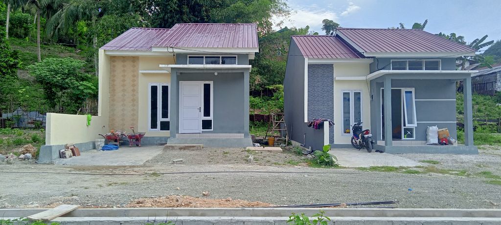 foto contoh rumah perumahan Green Harmoni
