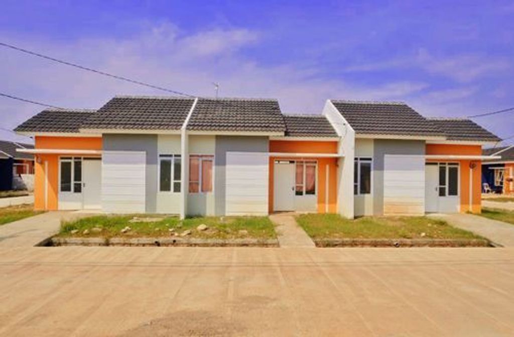 foto tampak rumah tipe T36 285.700.000 perumahan Permata Puri Harmoni 2 Tahap 2