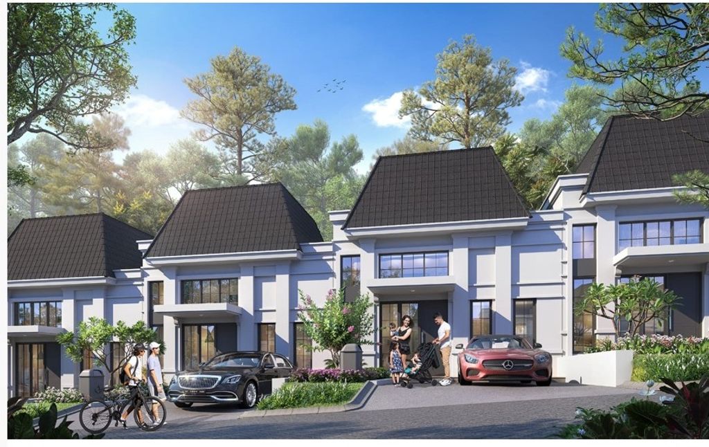 foto tampak rumah tipe WISTERIA SUDUT (3) perumahan Perumahan CitraGarden Malang