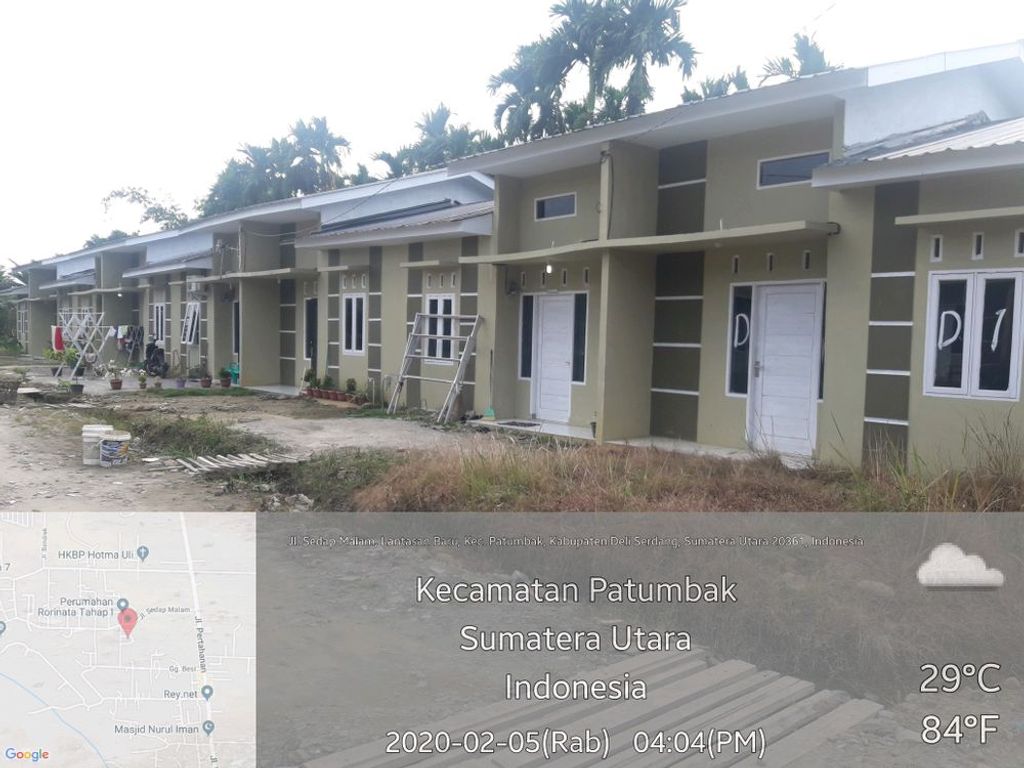 foto posisi tengah perumahan GOLDEN BOY RESIDENCE TAHAP II