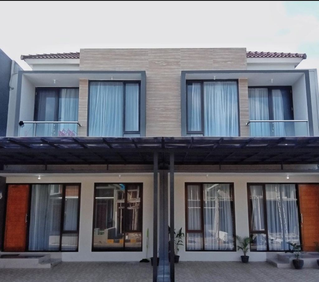 foto tampak rumah tipe 95 perumahan PERMATA INTAN REGENCY