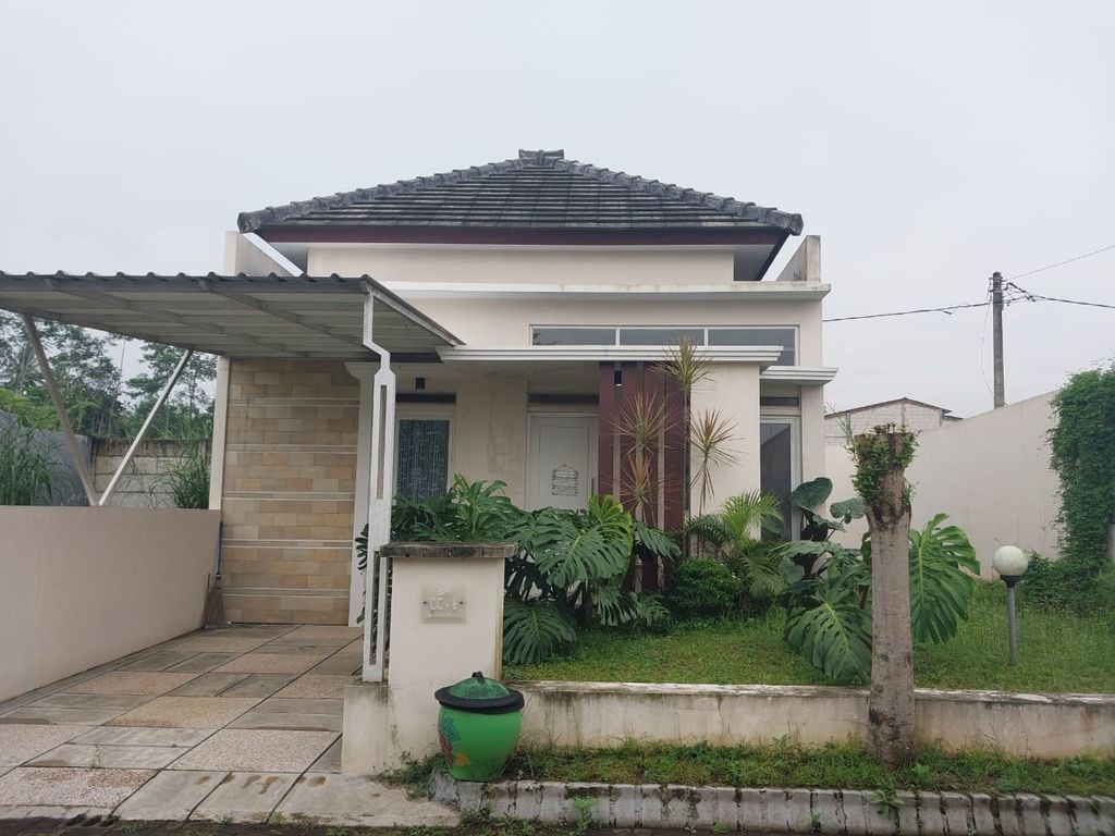 foto tampak rumah tipe MARIGOLD 45 perumahan BUKIT INDAH PERMAI