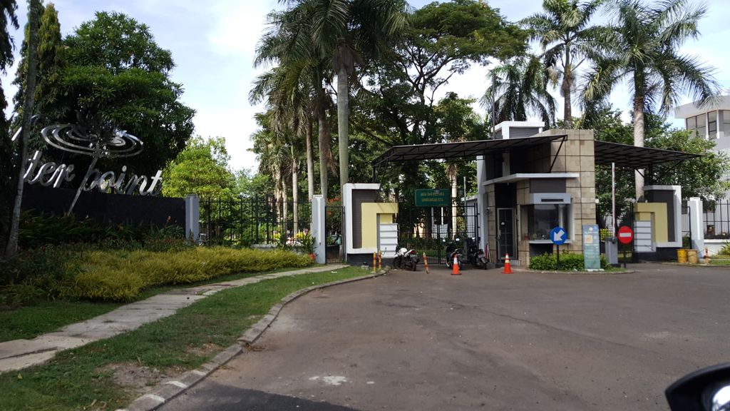foto gerbang perumahan CITRA RAYA - CLUSTER WATER POINT