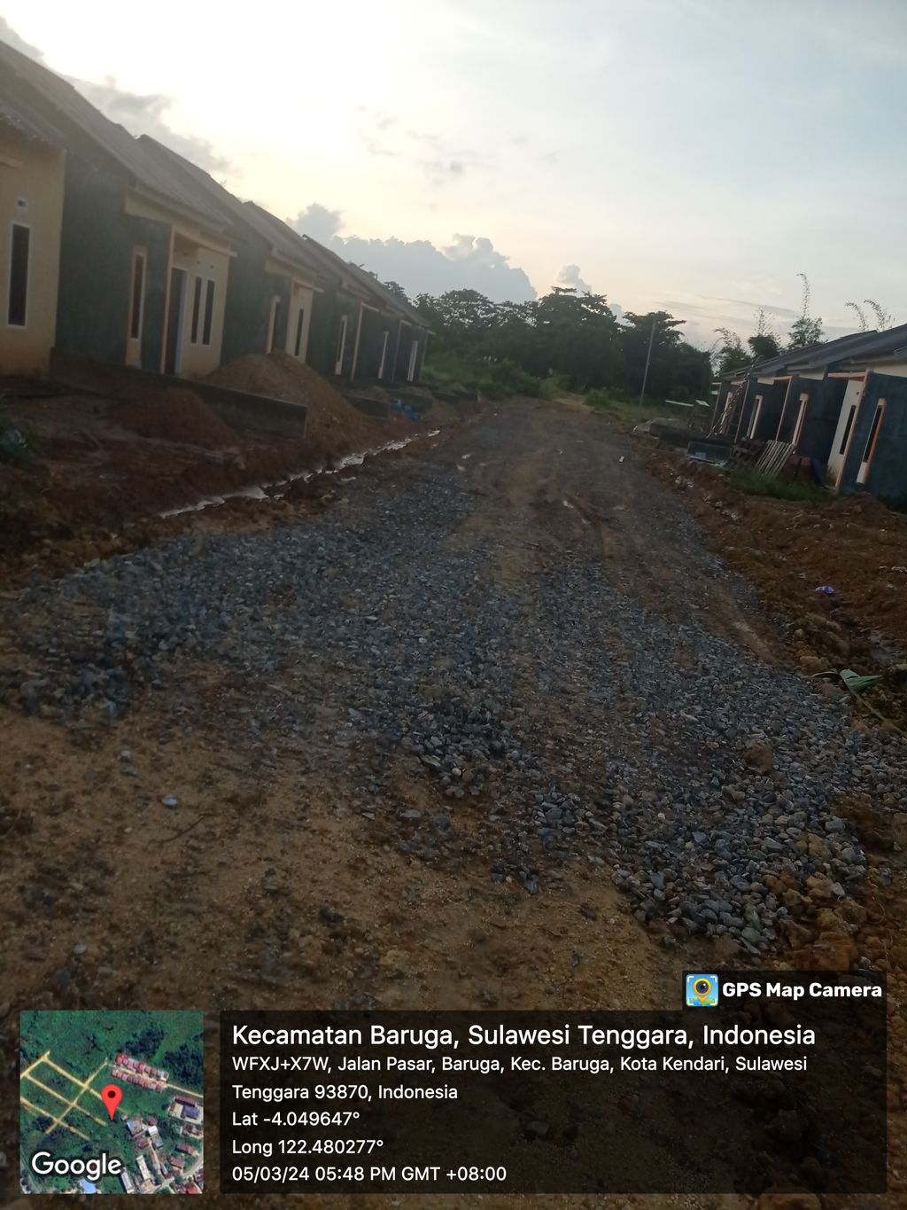 foto gerbang perumahan GRIYA MUTIARA BARUGA TAHAP 2