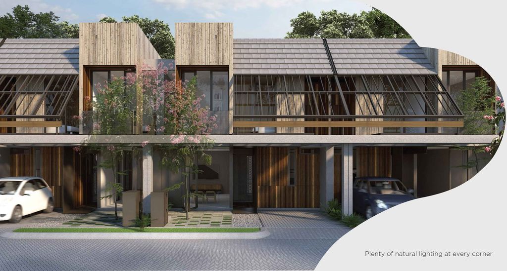 foto tampak rumah tipe N7 Var (85/104) perumahan ASERA NISHI