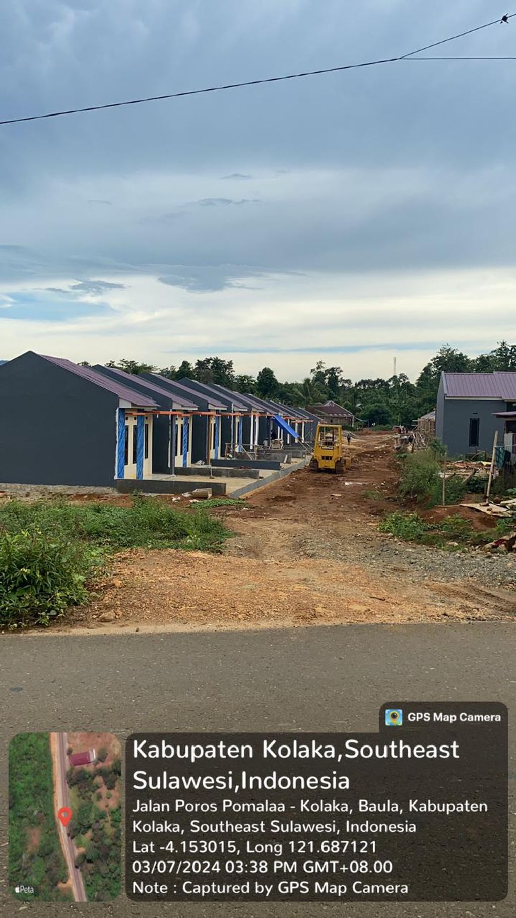 foto gerbang perumahan PURI KHANISSA RESIDENCE V