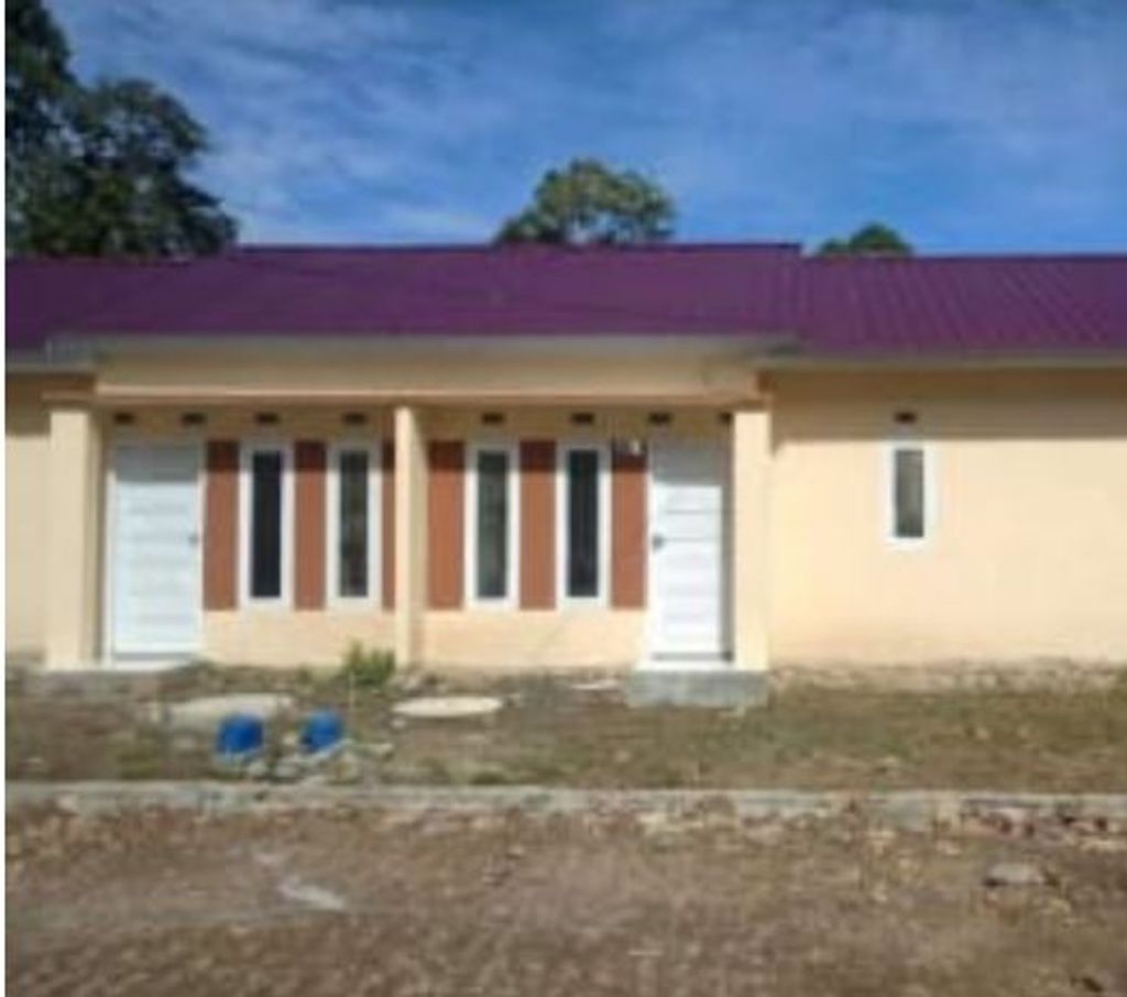 foto tampak rumah tipe 36 perumahan GRAND VILLA SEJAHTERA I