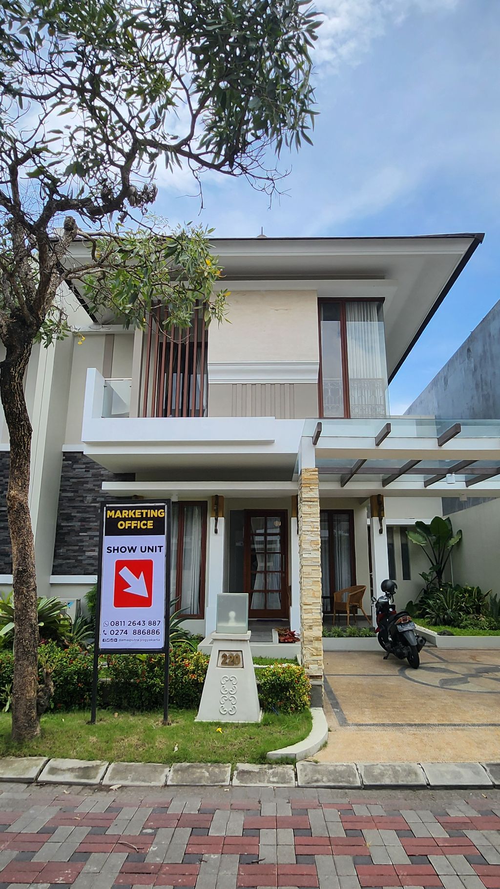foto contoh rumah perumahan Vasana Residence
