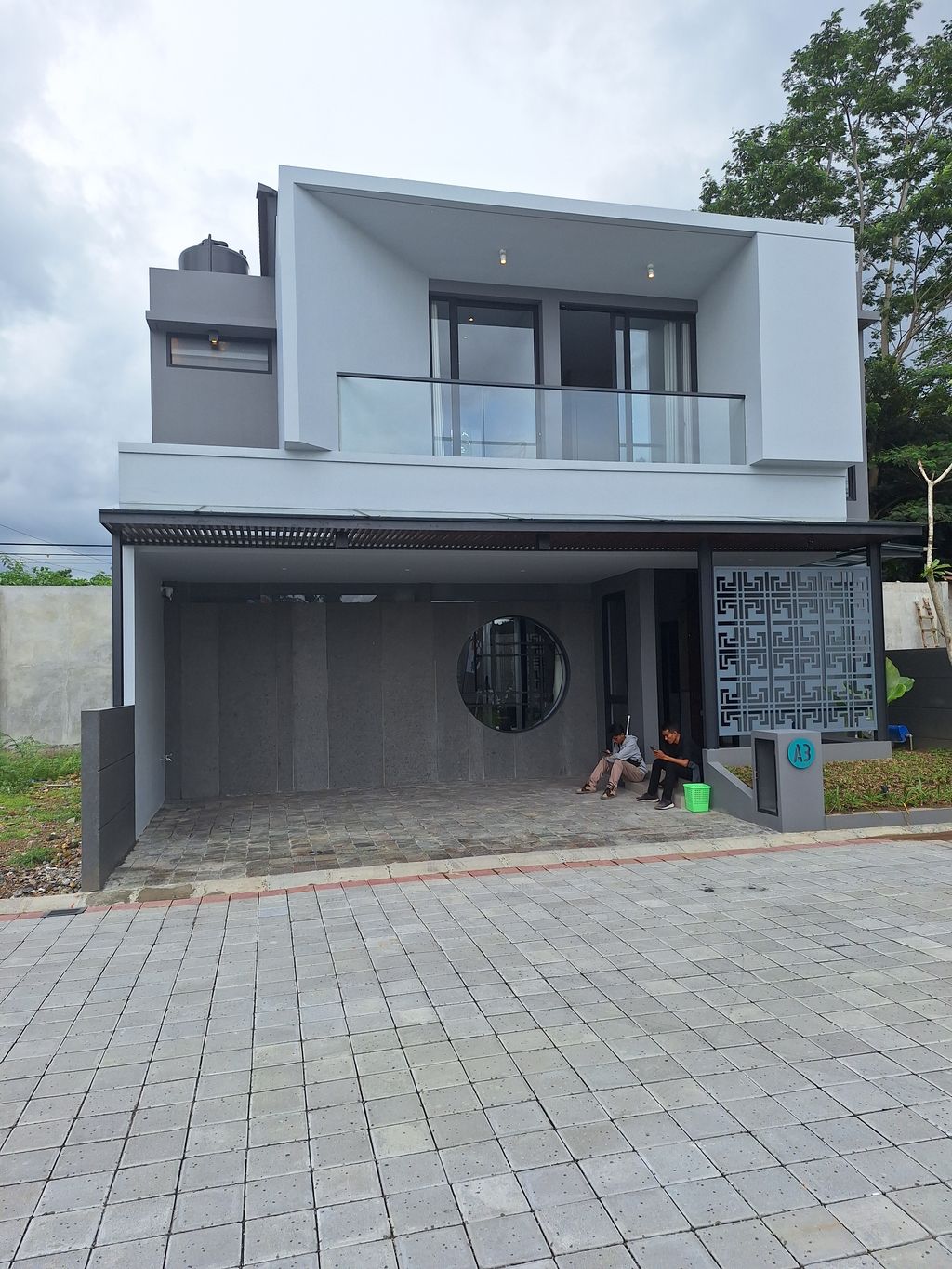 foto posisi tengah perumahan THE GRAND VISTA RESIDENCE