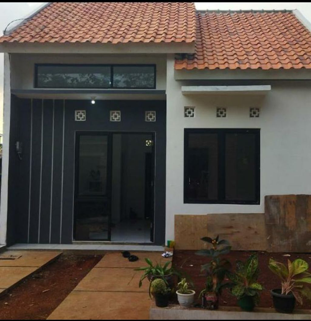 foto tampak rumah tipe 30 perumahan Griya Lebo Permai 3