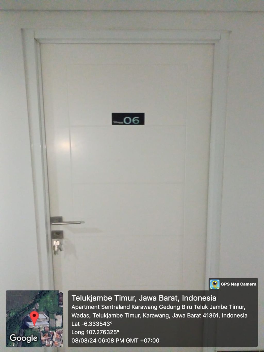 foto tampak rumah tipe 2 BR perumahan GRAND SENTRALAND KARAWANG