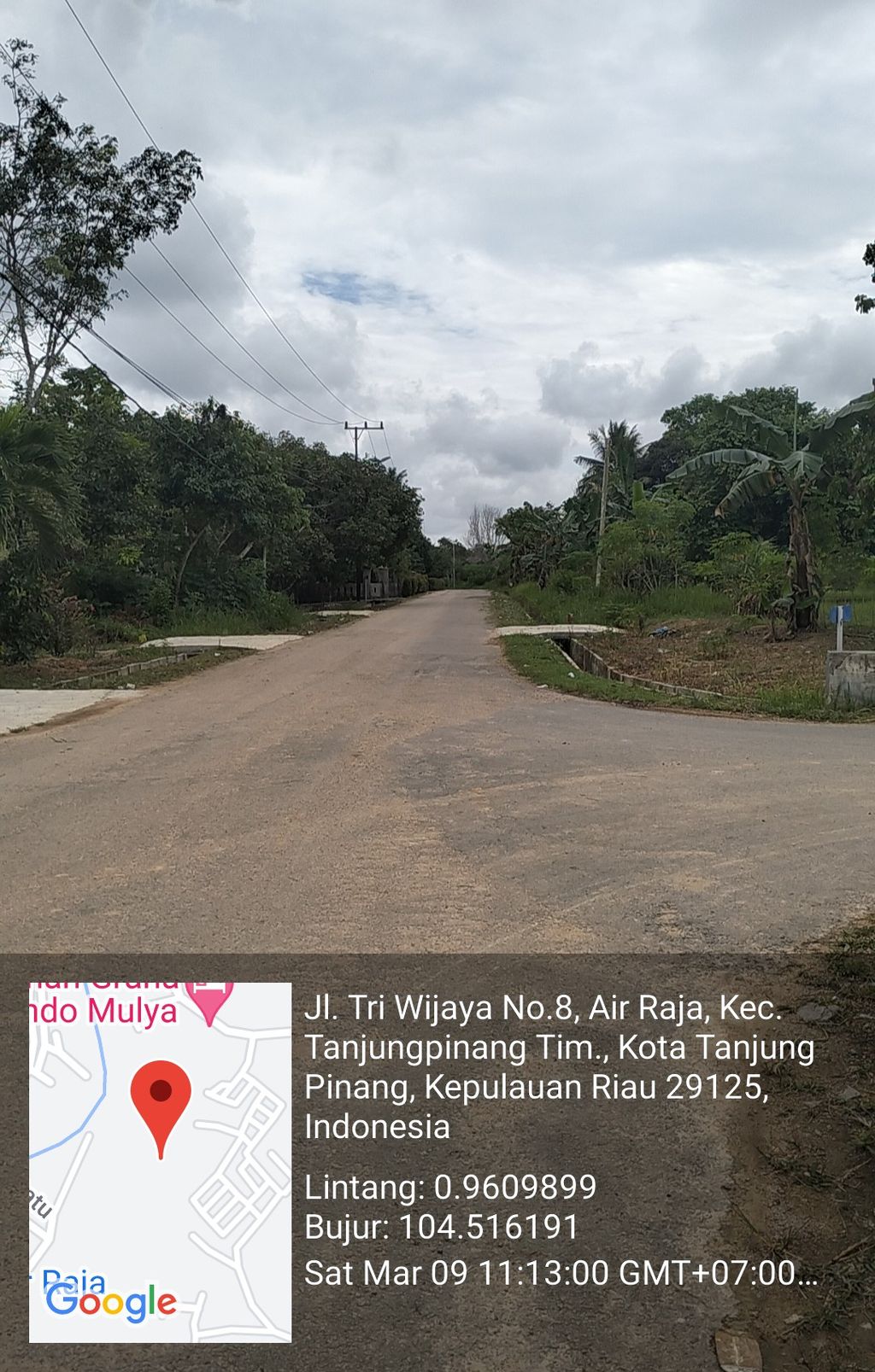 foto gerbang perumahan Perumahan Mentari Village