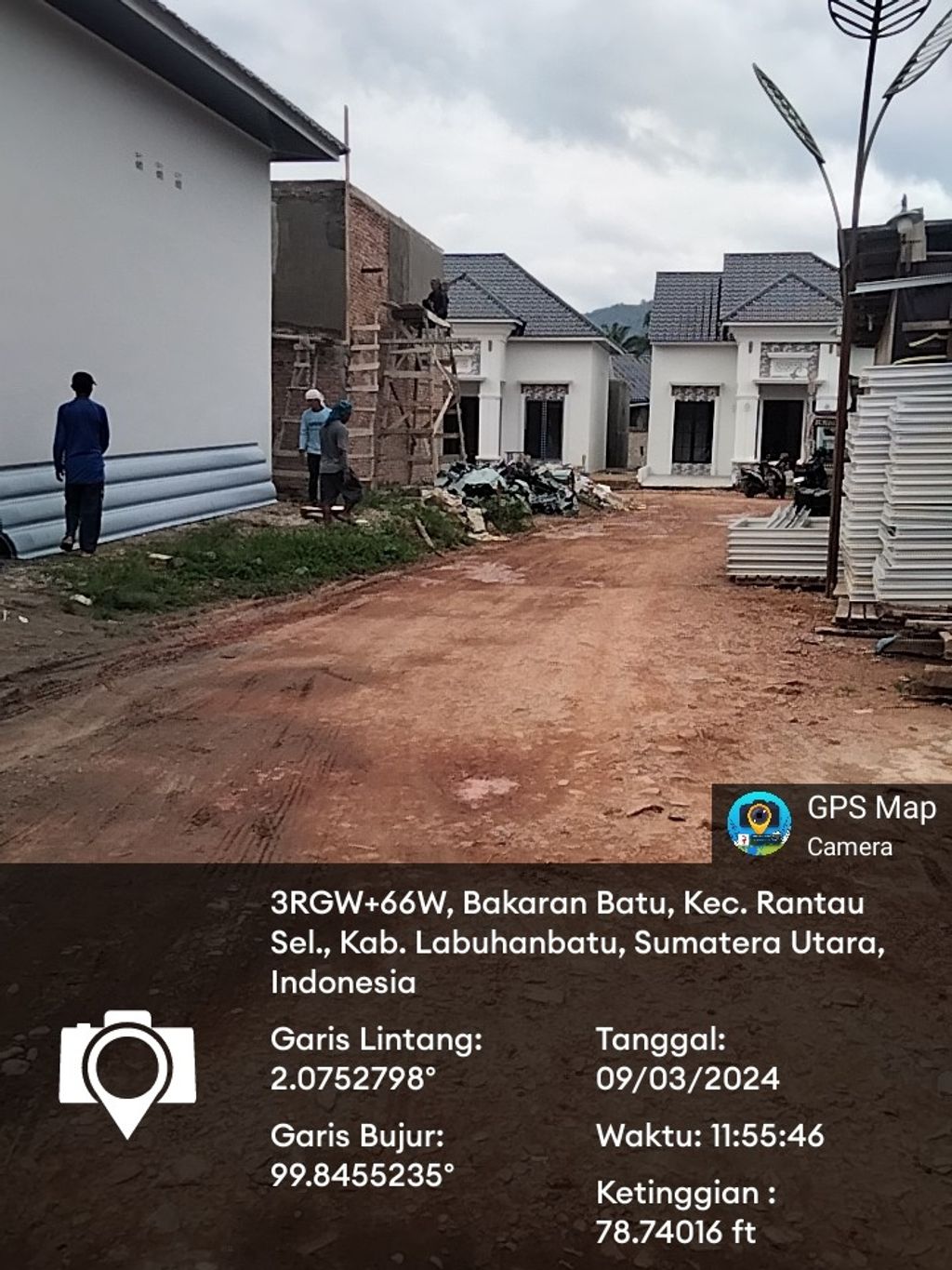 foto posisi tengah perumahan SAHARA RESIDENCE 3