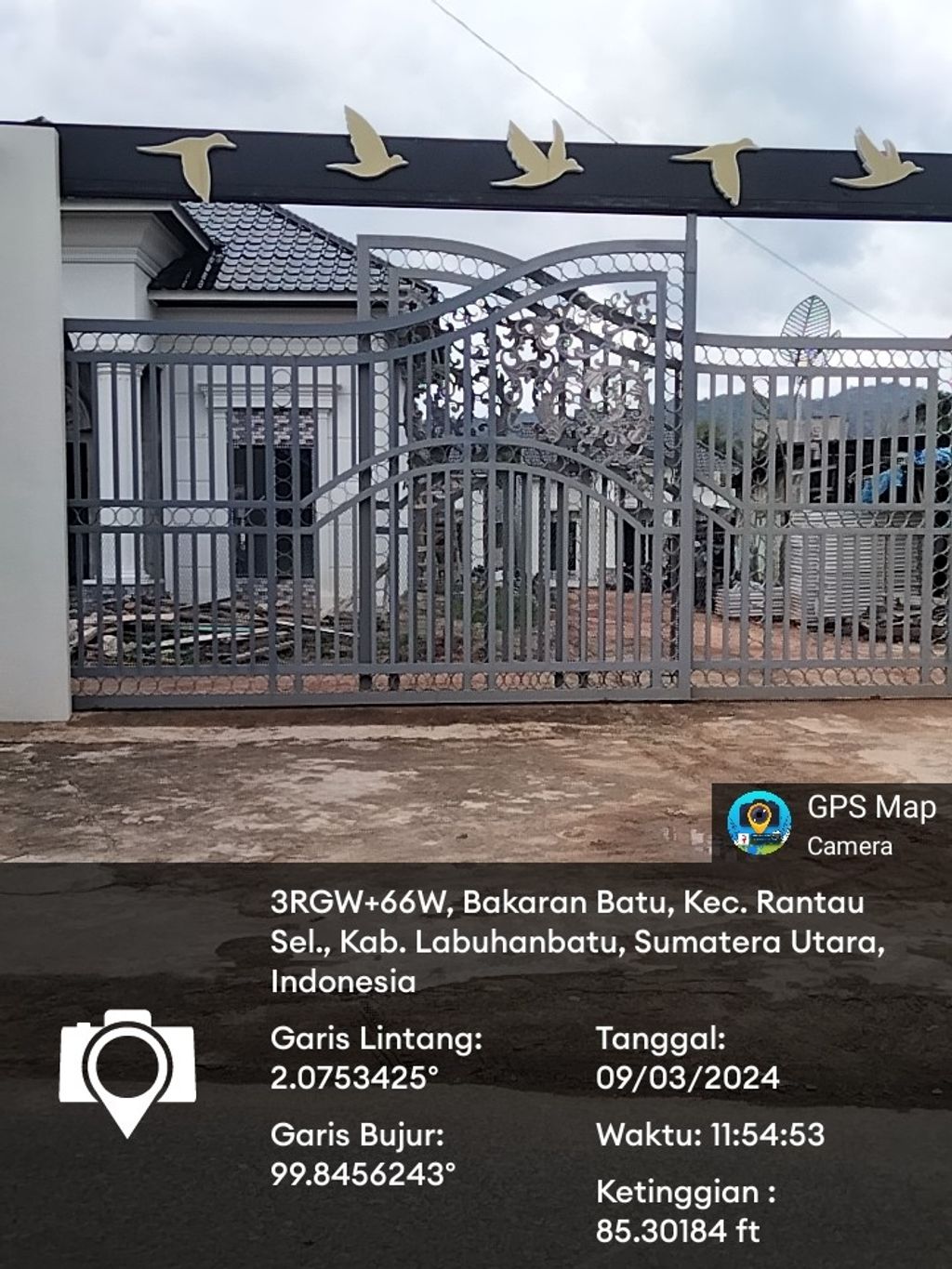 foto gerbang perumahan SAHARA RESIDENCE 3