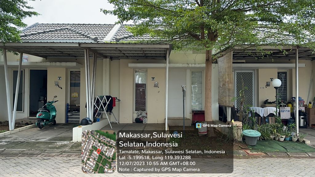 foto tampak rumah tipe 30 perumahan VINCA