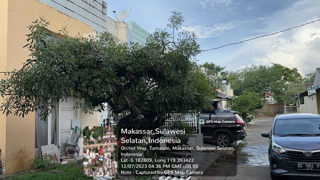 foto posisi tengah perumahan GRAND ORCHID