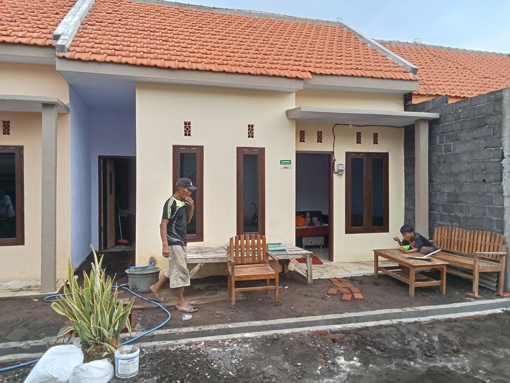 foto tampak rumah tipe subsidi 36 perumahan Green Madani 3