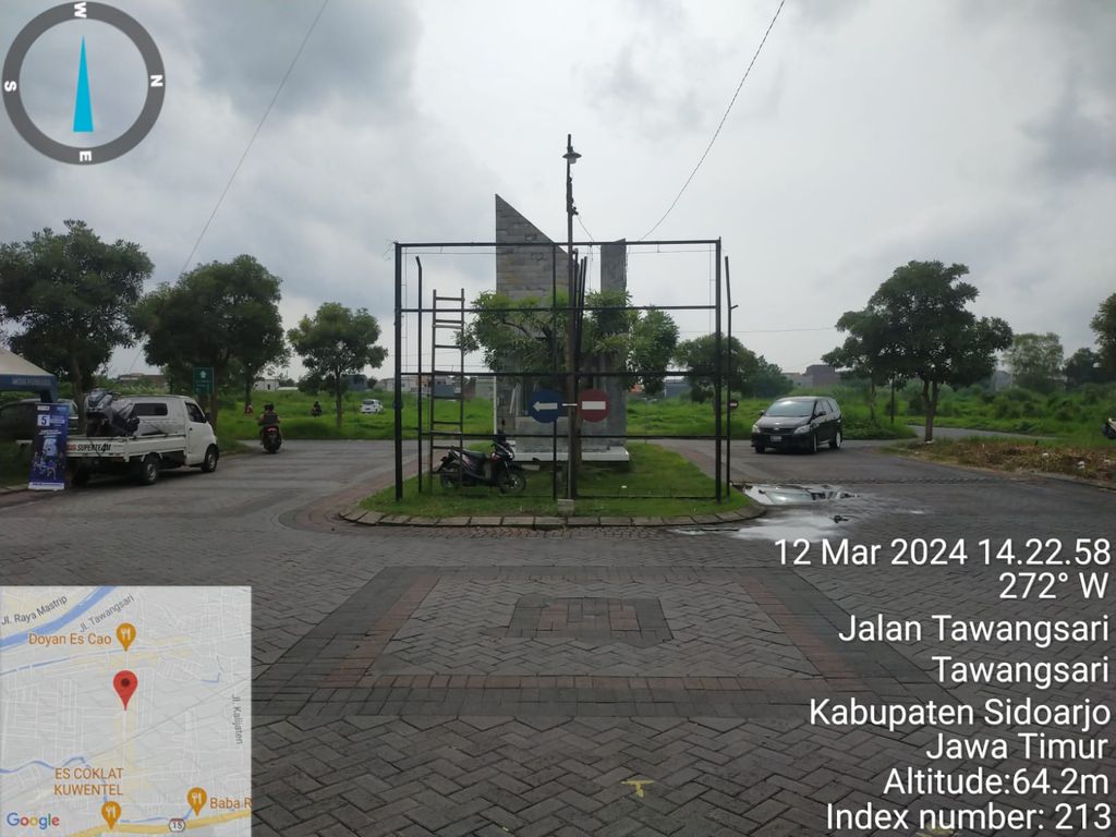 foto gerbang perumahan GRIYA TAMAN ASRI