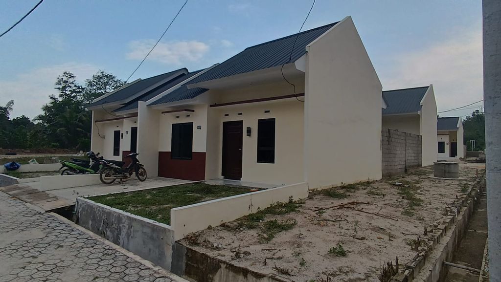 foto denah rumah tipe H-1 perumahan PURI KENANGA RIVER VIEW - TAHAP 2