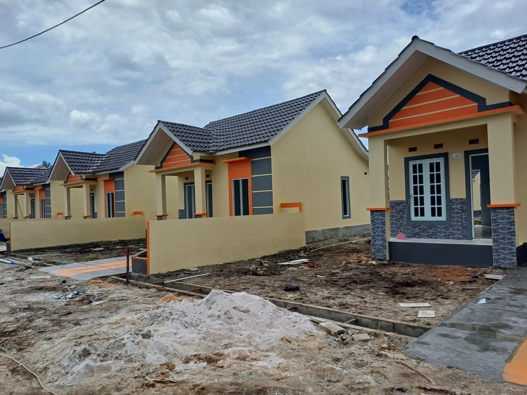 foto posisi tengah perumahan CASADOVA PASIR PUTIH TAHAP III