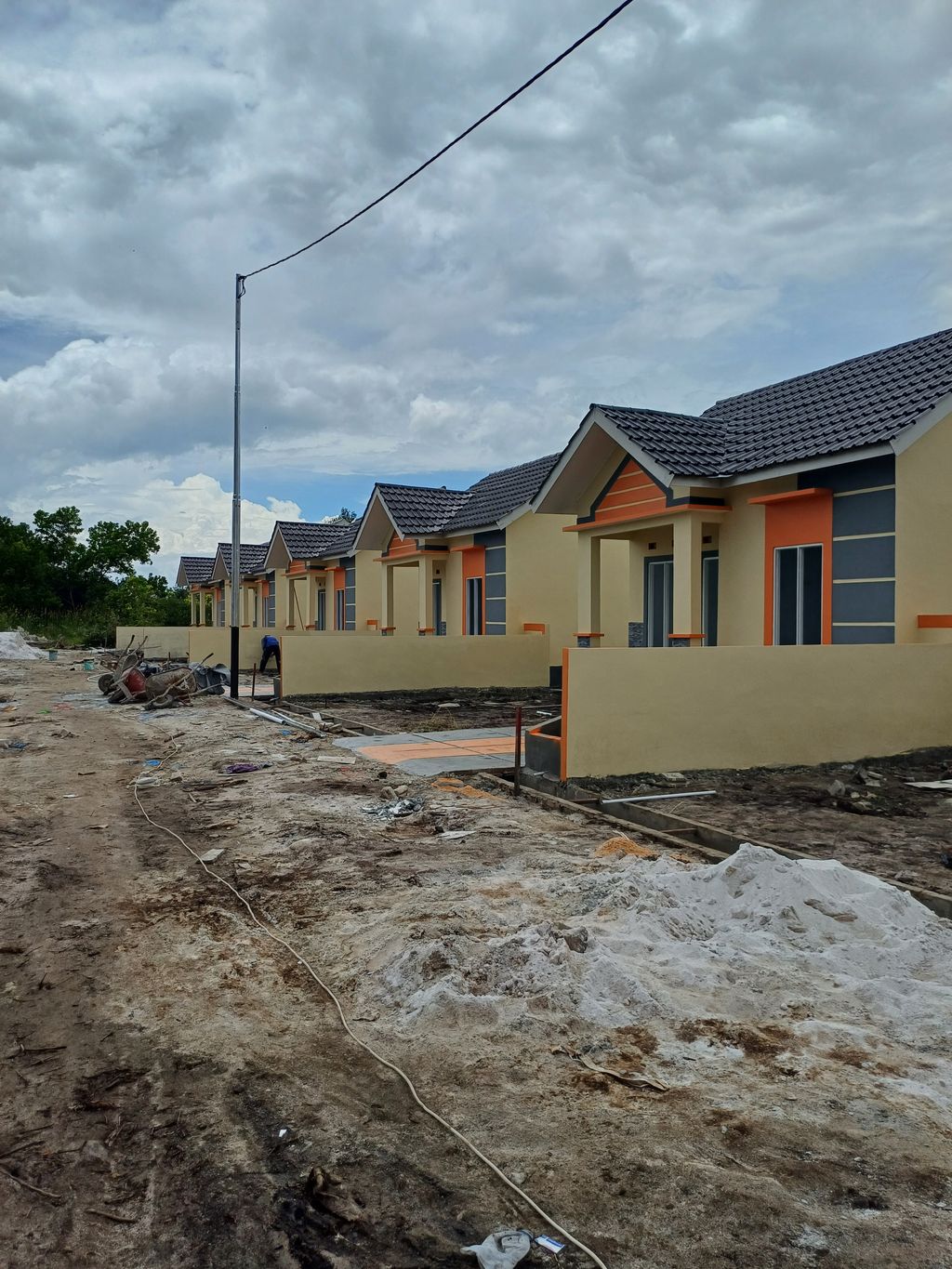 foto gerbang perumahan CASADOVA PASIR PUTIH TAHAP III