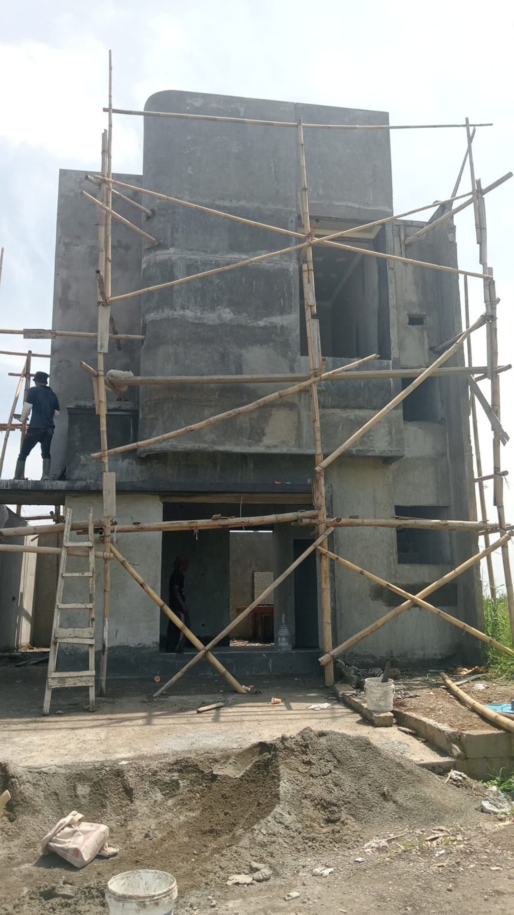 foto tampak rumah tipe 60/90 perumahan Halimun Foresta Tahap 2