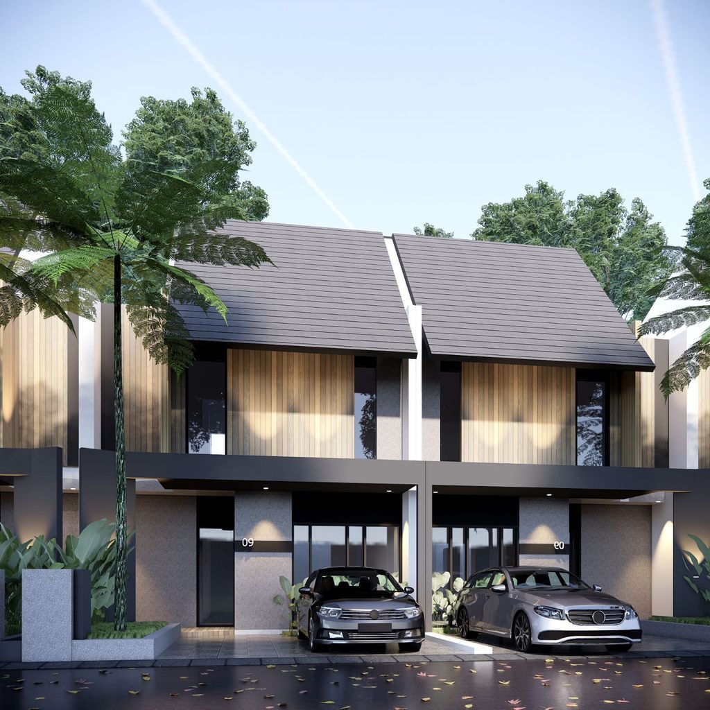 foto tampak rumah tipe NEW BHAVYA perumahan Perumahan Buana Gardenia