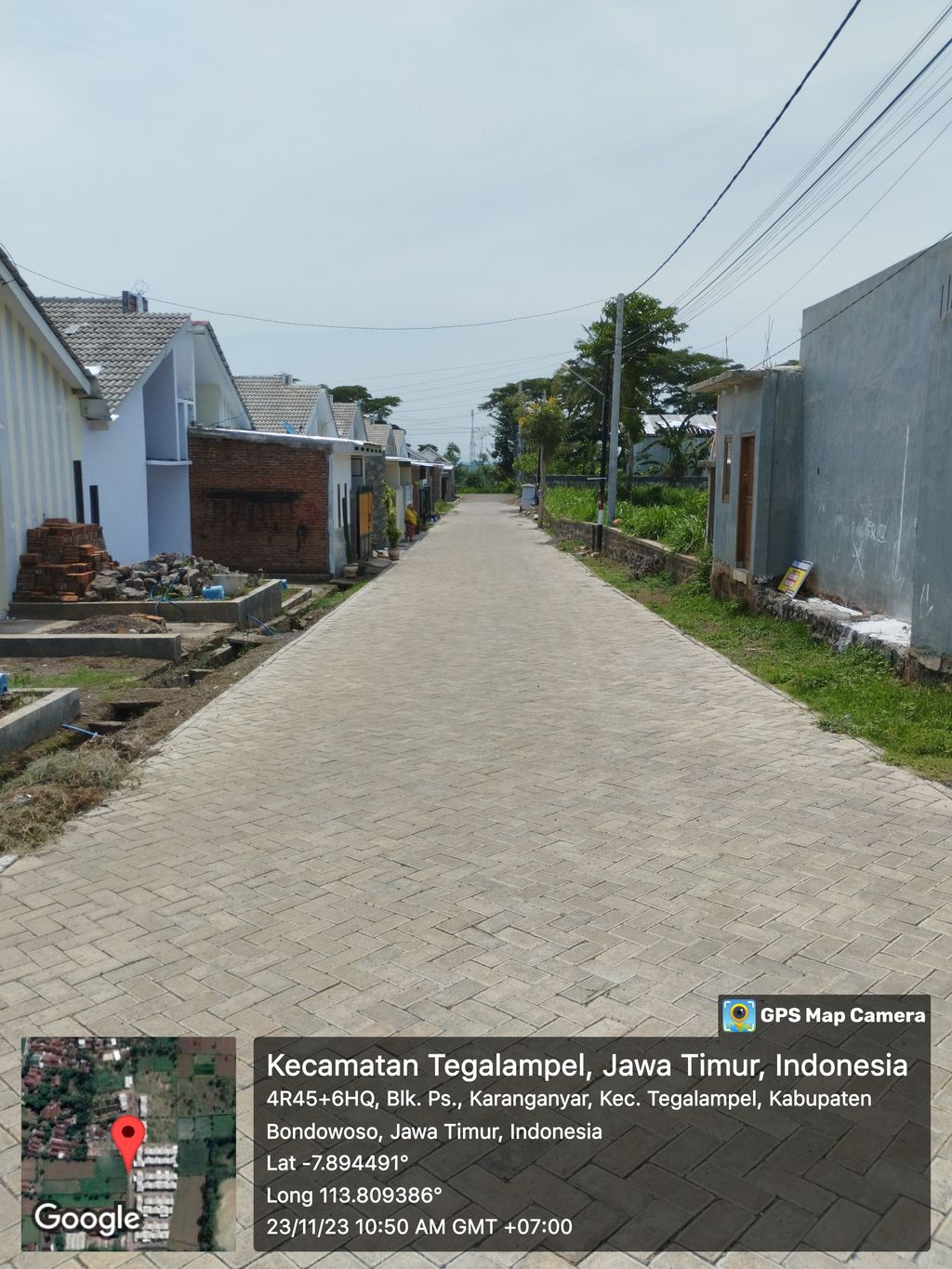 foto posisi tengah perumahan River Side Garden Tahap 2