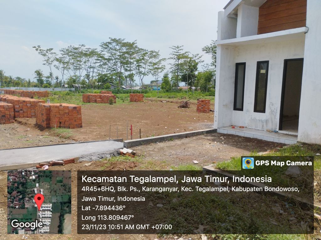 foto contoh rumah perumahan River Side Garden Tahap 2
