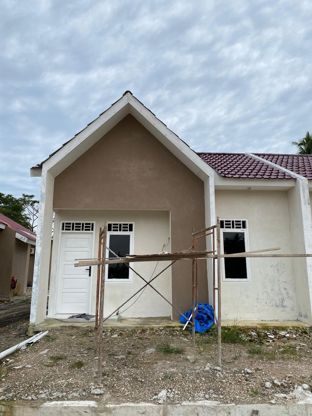 foto tampak rumah tipe 36/83 perumahan Perumahan Arkhana Griya