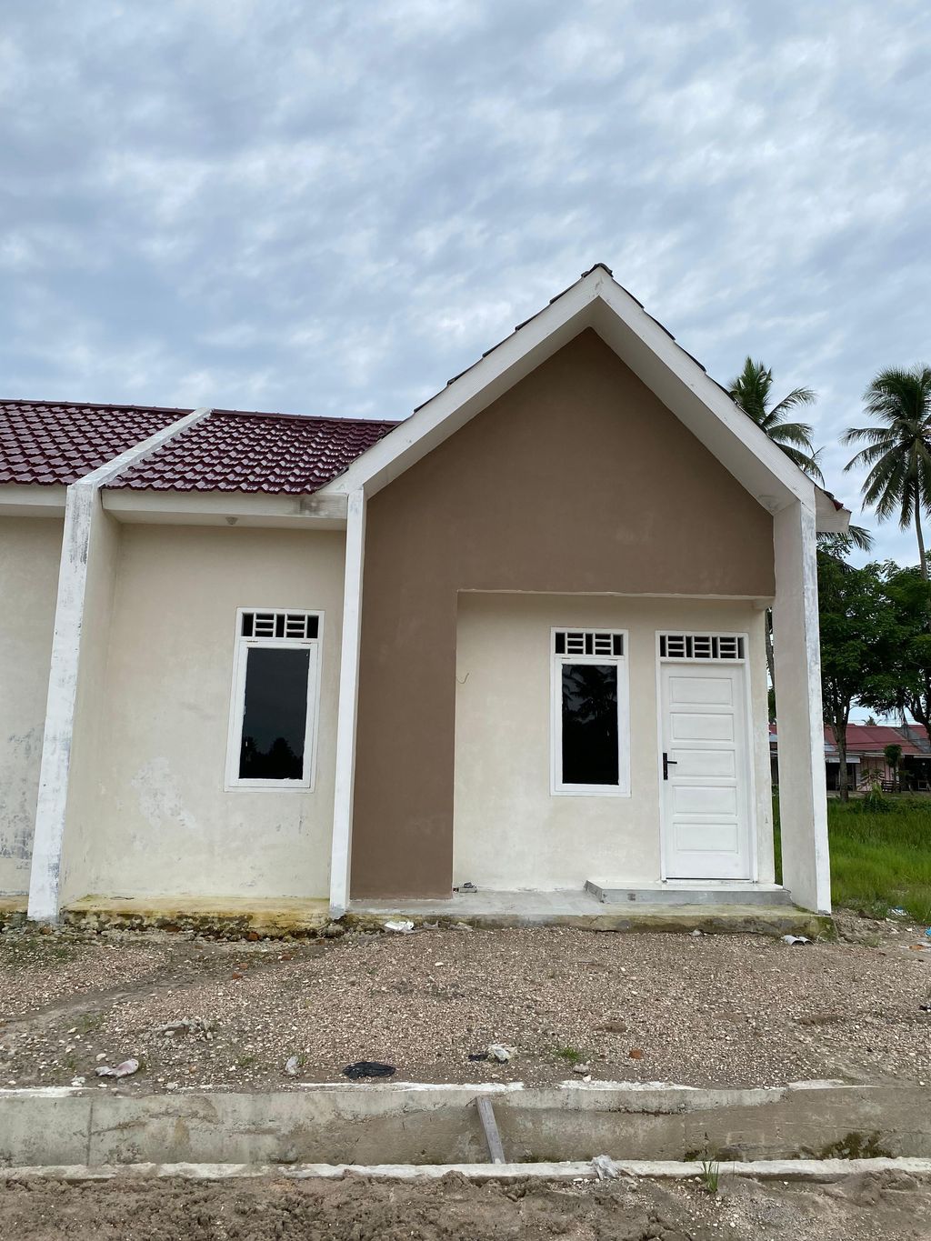 foto tampak rumah tipe 36/83 perumahan Perumahan Arkhana Griya